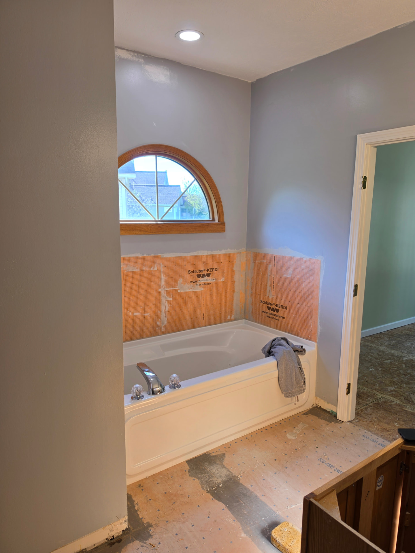 From studs to the final finished drywall — photo 4 of 4
