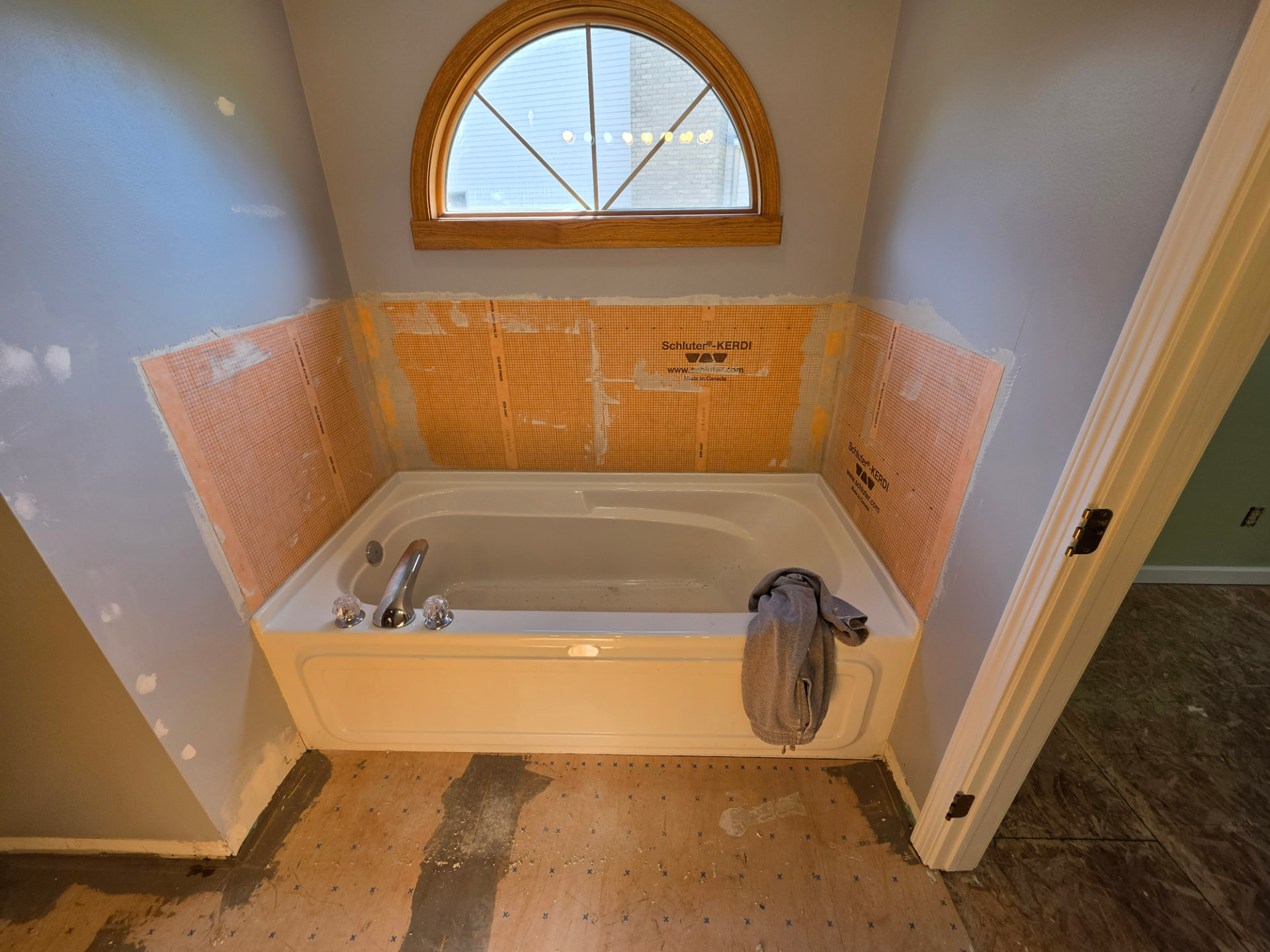 From studs to the final finished drywall — photo 2 of 4