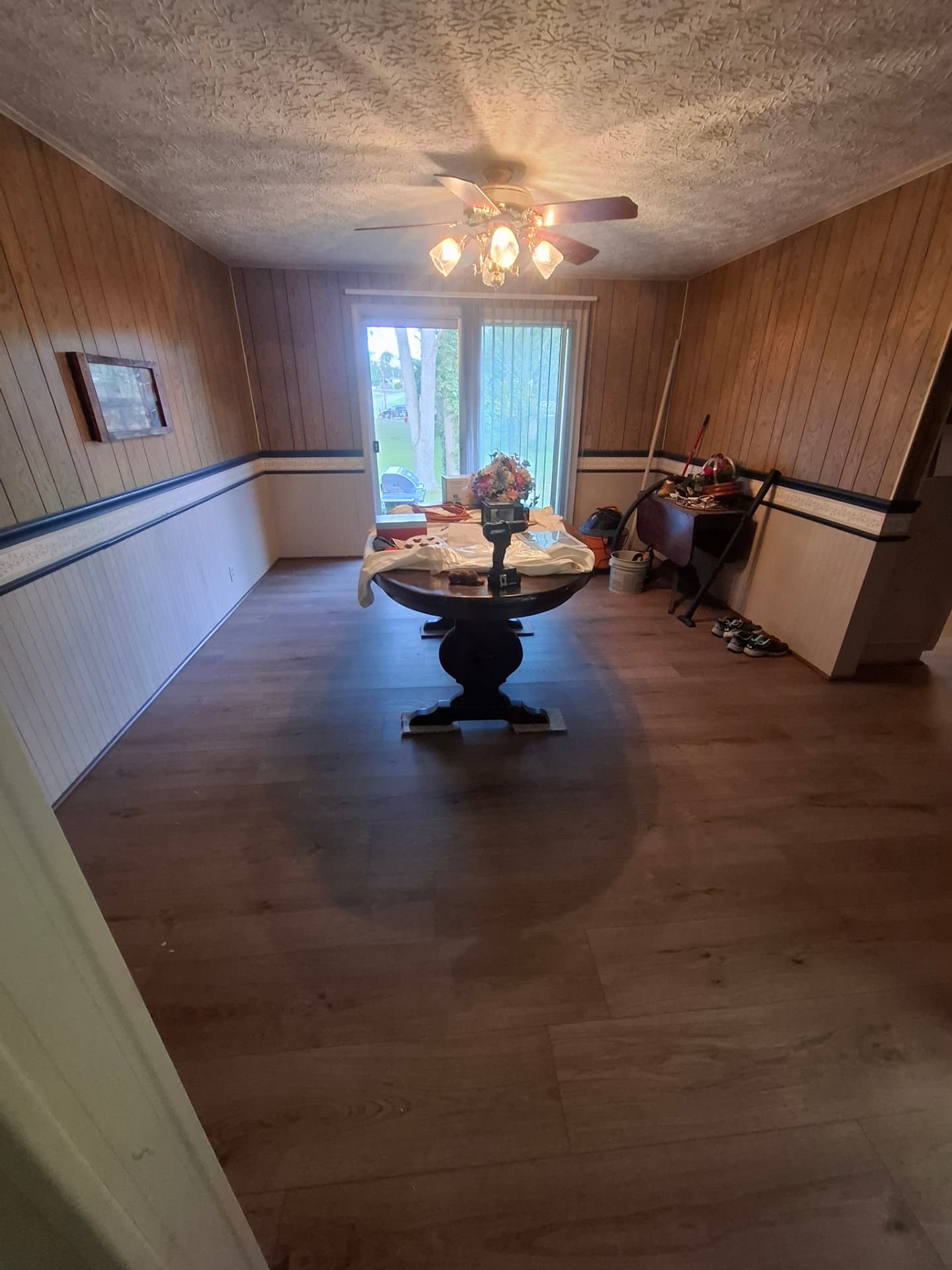 Finished flooring for another happy client