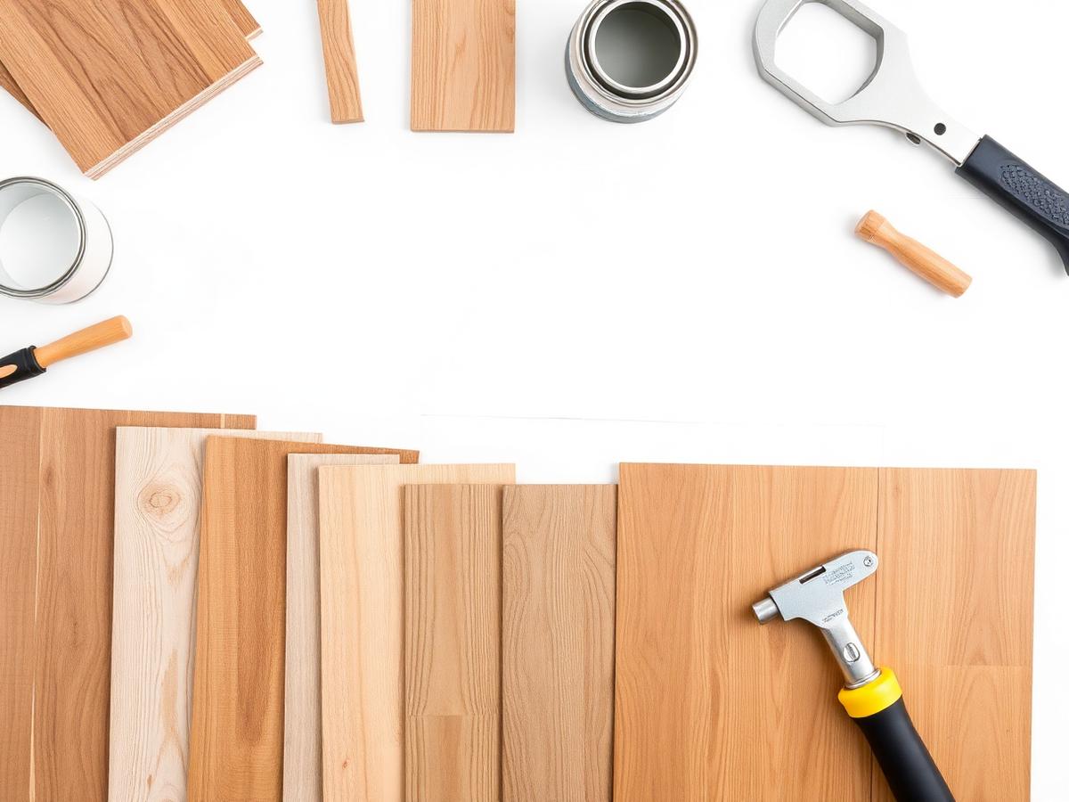 Flooring, tile and tool samples available in the shop
